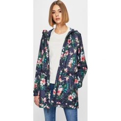 Jack Wolfskin - Parka. Niebieskie kurtki damskie Jack Wolfskin, xs, bez wzorów, z poliesteru, długie, z kapturem. W wyprzedaży za 449,90 zł.