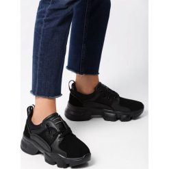 Czarne Sneakersy Triteleia. Czarne sneakersy damskie Born2be. Za 129,99 zł.