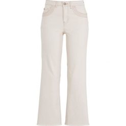 Cream Dżinsy do kostki w modelu bootcut Liva złamana biel female biały W31. Białe jeansy damskie Cream, s, z haftami, z podwyższonym stanem. Za 399,00 zł.