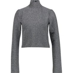 Bluzki damskie: NAKD GLITTERY LYREX Bluzka z długim rękawem silver