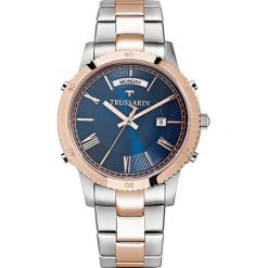 Trussardi Nie Swiss Style T-R2453117002. Różowe zegarki męskie Trussardi, pozłacane. W wyprzedaży za 558,00 zł.