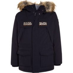 Napapijri SKIDOO OPEN LONG Kurtka zimowa blu marine. Niebieskie kurtki męskie Napapijri, na zimę, z materiału. W wyprzedaży za 975,20 zł.