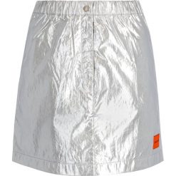 Spódnica mini Calvin Klein Jeans J20J211565. Szare spódniczki damskie Calvin Klein Jeans, m, bez wzorów, z jeansu, mini. W wyprzedaży za 229,00 zł.