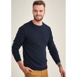 Sweter w kolorze granatowym. Niebieskie swetry męskie TATUUM, m, bez wzorów, z okrągłym kołnierzem, bez kaptura. W wyprzedaży za 129,95 zł.