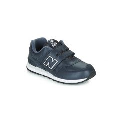 Buty Dziecko New Balance 574. Niebieskie trampki dziewczęce New Balance, bez wzorów, bez zapięcia. Za 289,00 zł.