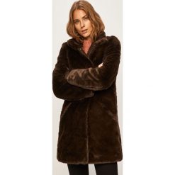 Vero Moda - Płaszcz. Niebieskie kurtki damskie Vero Moda, s, bez wzorów, z poliesteru, długie. W wyprzedaży za 199,90 zł.