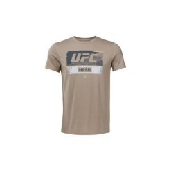 T-shirty z krótkim rękawem Reebok Sport Koszulka UFC Fight Week. Brązowe koszulki męskie Reebok Sport, m, bez wzorów, bez kołnierzyka, z krótkim rękawem, krótkie. Za 129,00 zł.