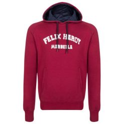 Felix Hardy Bluza Męska L Burgund. Czerwone bluzy męskie rozpinane marki KALENJI, m, z elastanu, z długim rękawem, długie. W wyprzedaży za 239,00 zł.