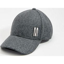 Czapka z wełną - Szary. Szare czapki damskie Mohito, bez wzorów, z wełny. Za 39,99 zł.
