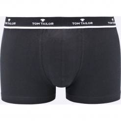 Tom Tailor Denim - Bokserki (2-pack). Czarne bokserki męskie marki TOM TAILOR DENIM, z bawełny. W wyprzedaży za 59,90 zł.