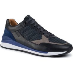 Sneakersy BOSS - Element 50410996 10214585 01 Open Blue 464. Niebieskie sneakersy męskie Boss, bez zapięcia. Za 999,00 zł.