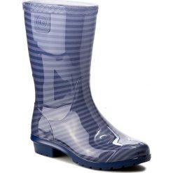 Kalosze UGG - K Raana Stripes 1015692K K/Mri. Niebieskie kalosze dziewczęce marki Ugg. W wyprzedaży za 179,00 zł.