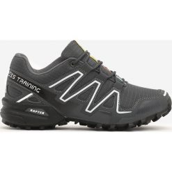 Ciemnoszare Buty Sportowe Hidden Track. Szare buty sportowe męskie Born2be, bez zapięcia. W wyprzedaży za 129,99 zł.