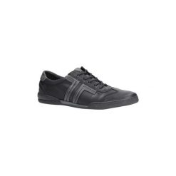 Buty Casu Czarne półbuty skórzane sznurowane R-2/10/140. Czarne trampki męskie Casu, bez wzorów, na sznurówki. Za 159,99 zł.