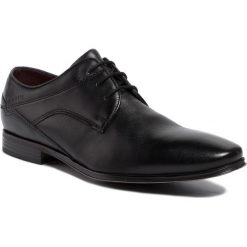 Półbuty BUGATTI - 311-42017-4000-100 Black. Czarne buty wizytowe męskie Bugatti, bez wzorów, ze skóry, eleganckie, bez zapięcia. Za 379,00 zł.