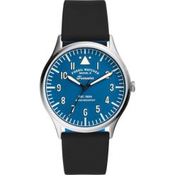 Fossil - Zegarek FS5617. Czarne zegarki męskie Fossil, ze stali. W wyprzedaży za 379,90 zł.
