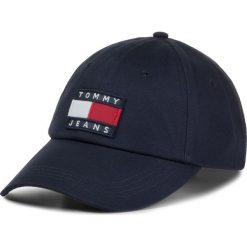Czapka z daszkiem TOMMY JEANS - Tjw Hertage Cap AW0AW08148 CBK. Niebieskie czapki damskie z bawełny. Za 179,00 zł.