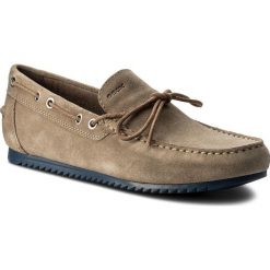 Mokasyny GEOX - U Shark A U82Q5A 00022 C5004 Sand. Brązowe mokasyny męskie Geox, z materiału. W wyprzedaży za 269,00 zł.