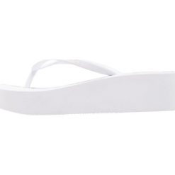 Chodaki damskie: Armani Exchange Japonki kąpielowe bianco/white