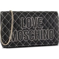 Torebka LOVE MOSCHINO - JC4316PP08KG100A Nero. Czarne torebki klasyczne damskie Love Moschino, bez wzorów, ze skóry ekologicznej, eleganckie, bez dodatków. Za 519,00 zł.