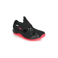 Sandały Dziecko Nike SUNRAY PROTECT 2 PS. Czarne sandały dziewczęce Nike, bez zapięcia. Za 149,00 zł.