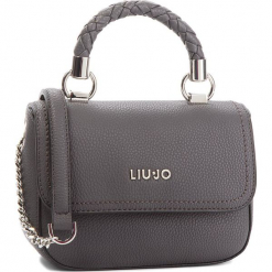 Torebka LIU JO - S Crossbody Manhat A68098 E0011 Grape Juice 93803. Szare torebki klasyczne damskie Liu Jo, bez wzorów, ze skóry ekologicznej, eleganckie, bez dodatków. W wyprzedaży za 329,00 zł.