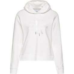 Bluza Calvin Klein Jeans J20J213486. Białe bluzy damskie Calvin Klein Jeans, xs, bez wzorów, z bawełny, bez rękawów, bez kaptura. Za 499,00 zł.