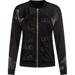Bluza Liu Jo Sport TA0136 F0810. Czarne bluzy sportowe damskie Liu Jo Sport, l, bez wzorów, z elastanu, bez rękawów, bez kaptura. Za 699,00 zł.