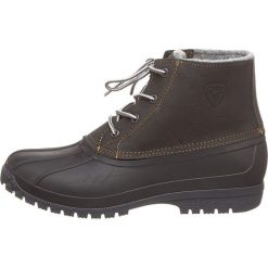 Botki "Bellatrix" w kolorze czarnym. Czarne botki damskie CMP Shoes, z materiału, bez obcasa, na sznurówki. W wyprzedaży za 199,95 zł.