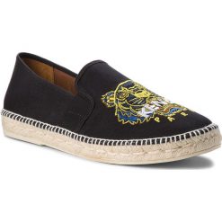 Espadryle KENZO - F865ES188F70 Noir 99. Czarne espadryle męskie Kenzo, z materiału. W wyprzedaży za 569,00 zł.