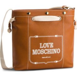 Torebka LOVE MOSCHINO - JC4076PP17LH0200 Cuoio. Pomarańczowe torebki klasyczne damskie Love Moschino, bez wzorów, ze skóry ekologicznej, bez dodatków. W wyprzedaży za 639,00 zł.