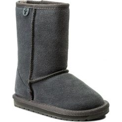 Buty EMU AUSTRALIA - Wallaby Lo K10102 Charcoal/Anthracite. Szare śniegowce dziewczęce EMU Australia, bez zapięcia. Za 299,00 zł.