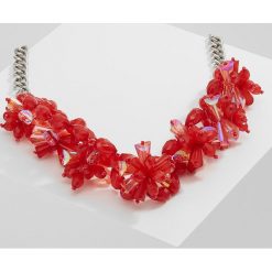 Naszyjniki damskie: Topshop FACET COLLAR Naszyjnik red