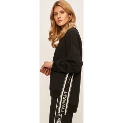 Twinset - Bluza. Czerwone bluzy damskie Twinset, s, bez wzorów, z elastanu, bez rękawów, bez kaptura. Za 799,90 zł.
