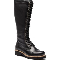 Kozaki SERGIO BARDI - Canaro FW127364518JN 101. Czarne kozaki damskie na obcasie marki Sergio Bardi, ze skóry ekologicznej, przed kolano, na wysokim obcasie. Za 519,00 zł.