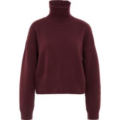 CLOSED Sweter rum raisin. Czerwone bluzy damskie CLOSED, xl, bez wzorów, z wełny, bez rękawów, bez kaptura. Za 789,00 zł.