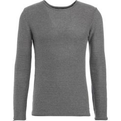 Swetry klasyczne męskie: Solid JARAH Sweter grey melange