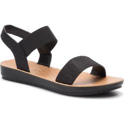 Sandały BASSANO - WSL997-1 Black. Czarne klapki damskie Bassano, bez wzorów, ze skóry ekologicznej, bez obcasa. Za 49,99 zł.