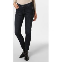 MAC - Spodnie damskie – Angela, niebieski. Niebieskie spodnie damskie MAC, s, z jeansu. Za 449,95 zł.