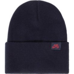 Czapka NIKE - CI4456 451 Granatowy. Niebieskie czapki damskie Nike, na zimę, bez wzorów, z materiału. W wyprzedaży za 99,00 zł.