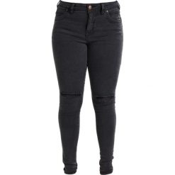 Zizzi AMY Jeansy Slim Fit dark grey denim. Szare jeansy damskie relaxed fit marki Zizzi. W wyprzedaży za 179,40 zł.