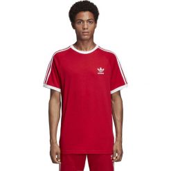 MĘSKA KOSZULKA ADIDAS ORIGINALS 3-STRIPES (S). Koszulki męskie Adidas, s, w paski, z bawełny, sportowe, z kontrastowym kołnierzykiem, bez rękawów. W wyprzedaży za 99,99 zł.