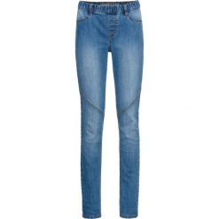 Jegginsy dżinsowe bonprix niebieski "stone”. Niebieskie jeansy damskie bonprix. Za 99,99 zł.