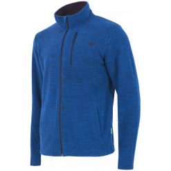 Bluzy męskie: 4F Męska Bluza H4Z17 plm001 Granatowy Melanż S