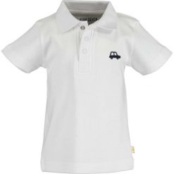 Blue Seven - Polo dziecięce 68-86 cm. Białe t-shirty chłopięce Blue Seven, z haftami, z bawełny, bez rękawów. Za 44,90 zł.