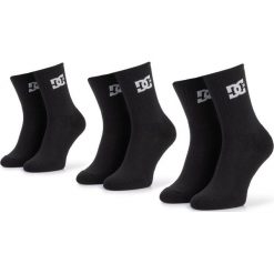 Zestaw 3 par wysokich skarpet męskich DC Spp Dc Crew 3pk EDYAA03149 r.40/45. Szare skarpetki męskie DC, bez wzorów. Za 49,00 zł.