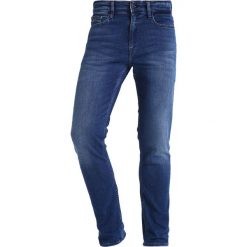 Calvin Klein Jeans SKINNY TRUE MID Jeansy Slim Fit blue denim. Niebieskie jeansy męskie marki Calvin Klein Jeans, z elastanu. Za 419,00 zł.