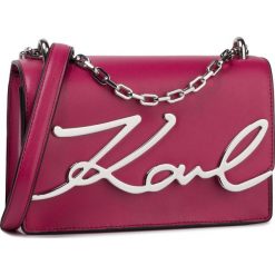 Torebka KARL LAGERFELD - 96KW3029 Orchid. Różowe torebki klasyczne damskie KARL LAGERFELD, bez wzorów, ze skóry, biznesowe, bez dodatków. W wyprzedaży za 769,00 zł.