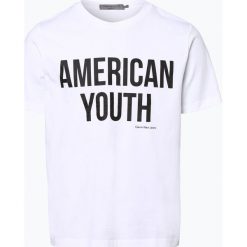 Calvin Klein Jeans - T-shirt męski, czarny. Czarne t-shirty męskie marki Calvin Klein Jeans, l, z napisami, z jeansu. Za 129,95 zł.