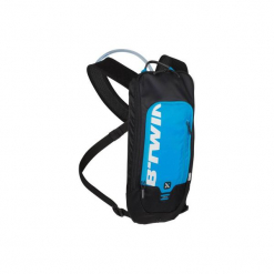 Plecak rowerowy z bukłakiem MTB 500. Niebieskie plecaki męskie marki ROCKRIDER, z materiału, sportowe. Za 79,99 zł.